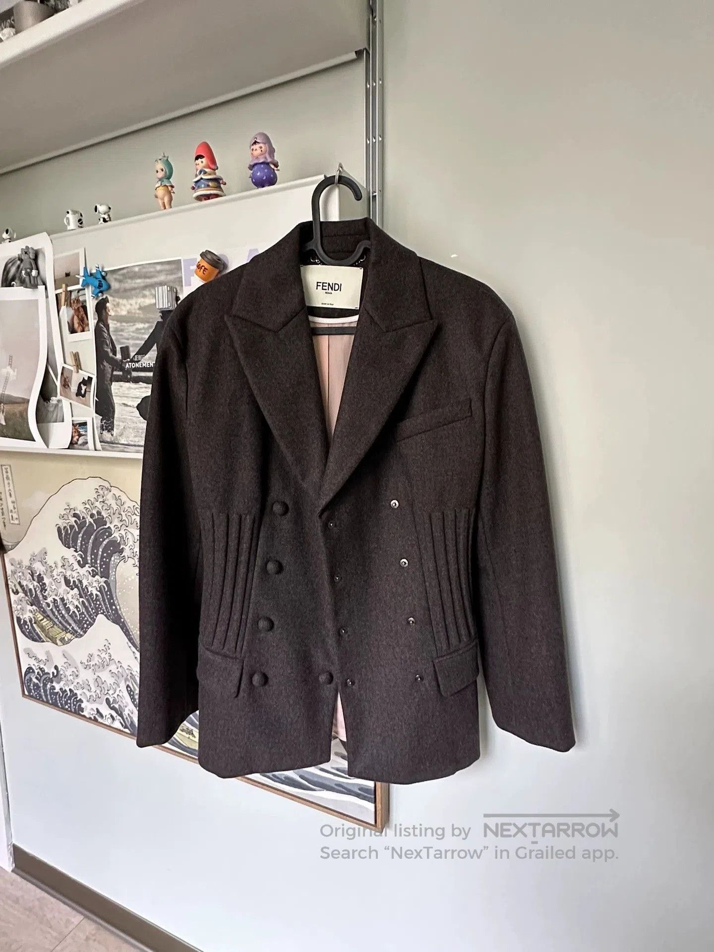 Fendi fendi women's wool coat size 36. Size US XS / EU 42 / 0 - 1 Thumbnail