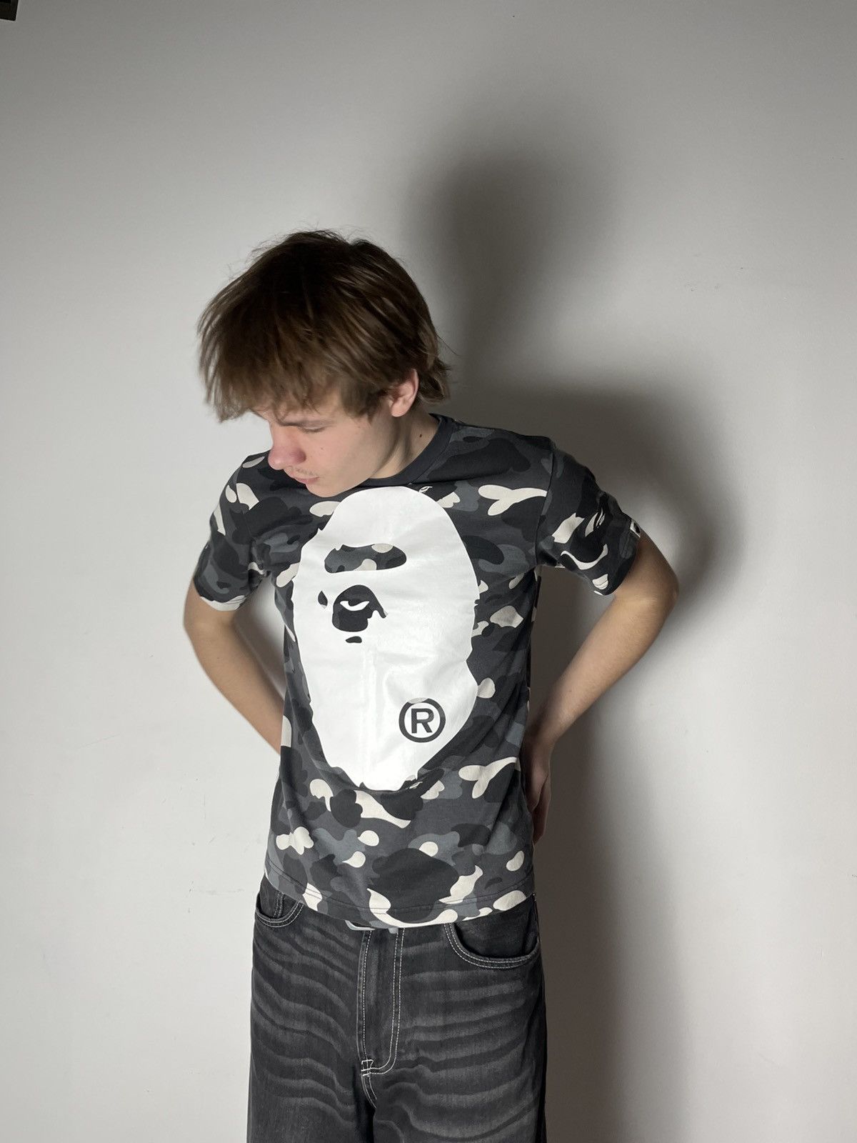 🔥City Camo Big Ape Head Tee A Bathing Ape T Shirt