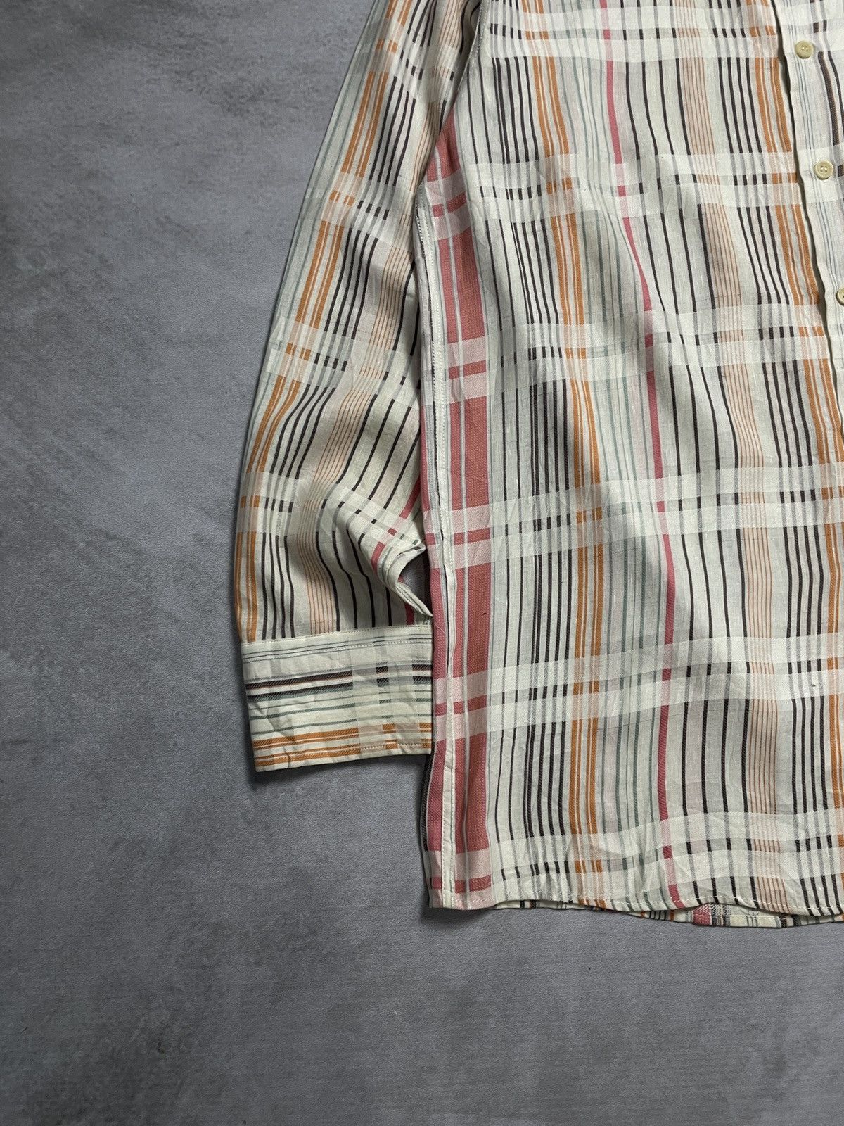 Missoni Missoni Abstract Multi Color Long Sleve Shirt Size US L / EU 52-54 / 3 - 3 Thumbnail