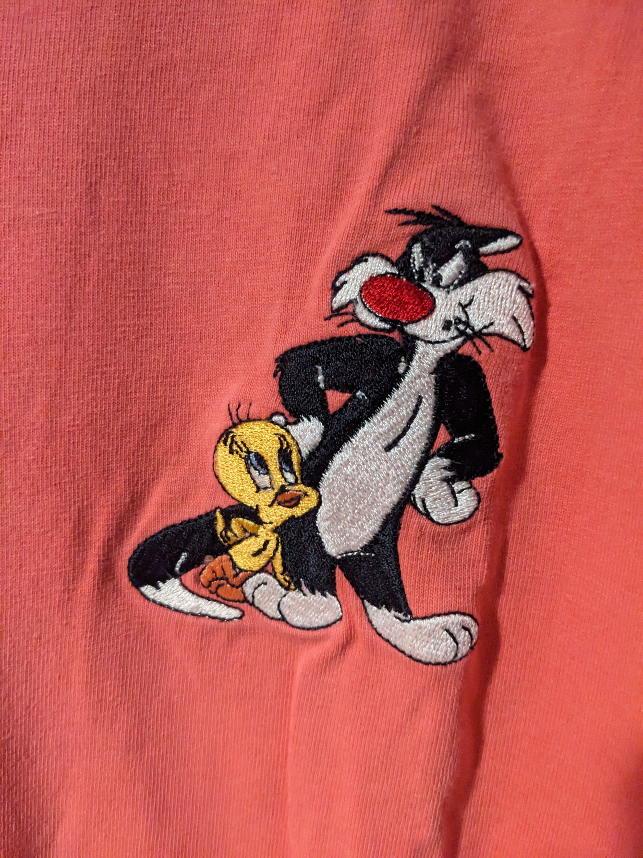Cartoon Network × Vintage Vintage 90s Sylvester and Tweety Bird Looney Tunes T-Shirt Size US XL / EU 56 / 4 - 2 Thumbnail