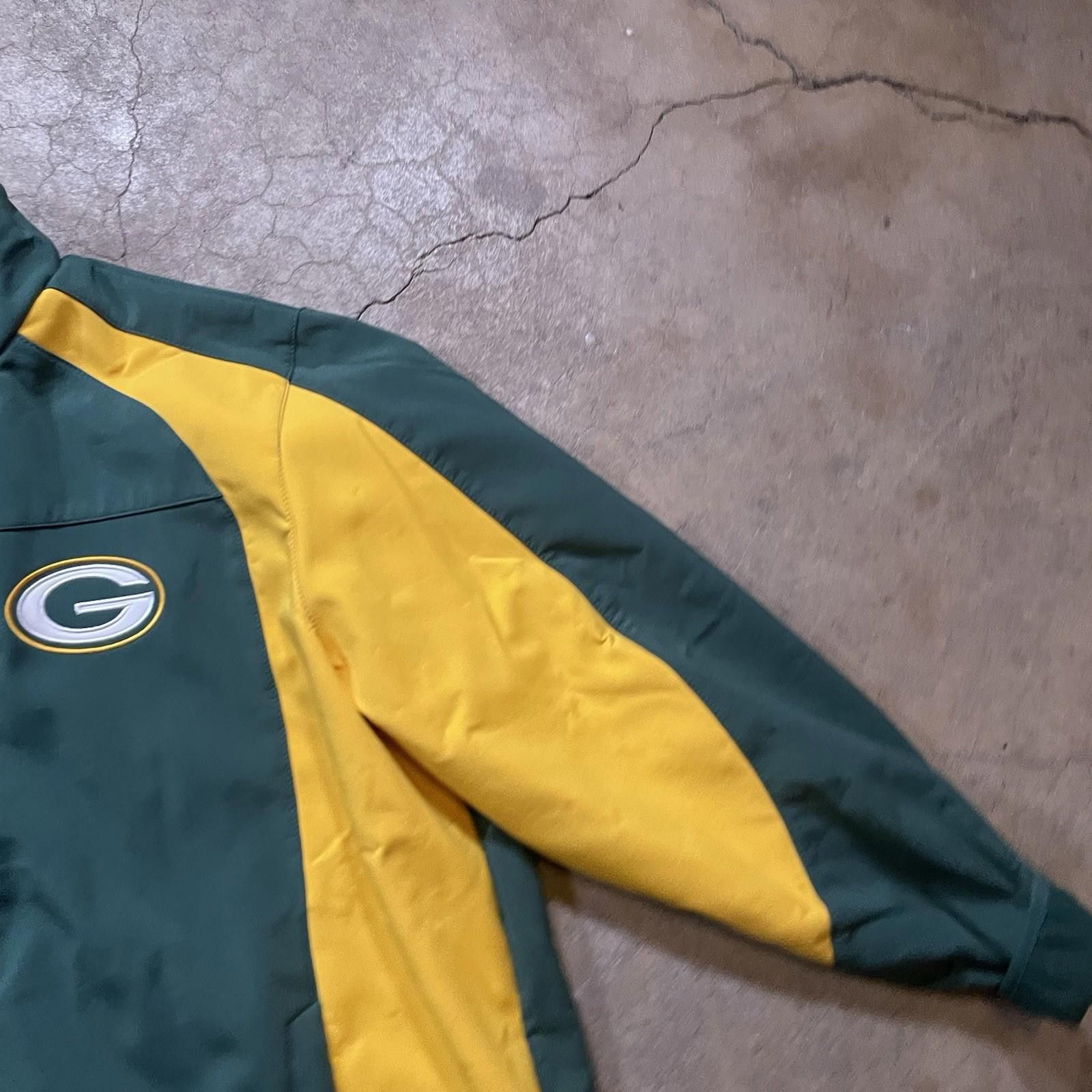 NFL NFL Green Bay Packers Jacket Mens 2XL Green Bomber Size US XXL / EU 58 / 5 - 4 Thumbnail