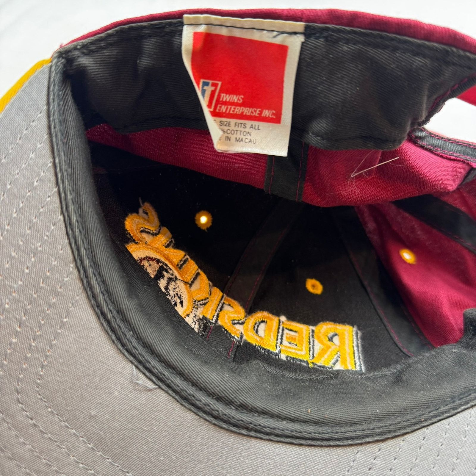 Twins Enterprise Inc. Vintage Washington Commanders Twins Enterprise Snapback Hat Size ONE SIZE - 5 Thumbnail
