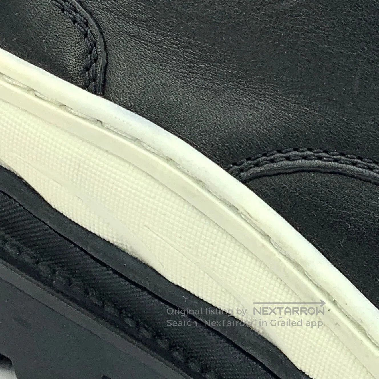 Dior Dior x Sacai Black Leather Derby Shoes. Size US 10.5 / EU 43-44 - 9 Thumbnail