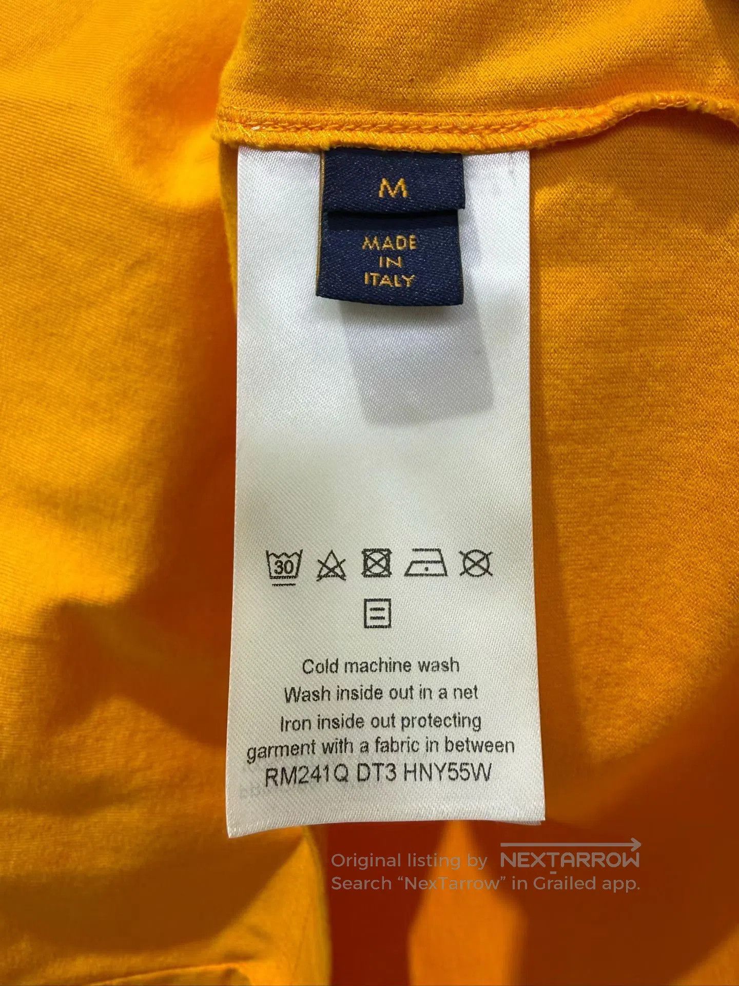 Louis Vuitton Louis Vuitton Orange Embossed Logo Short Sleeve| Size US M / EU 48-50 / 2 - 3 Thumbnail