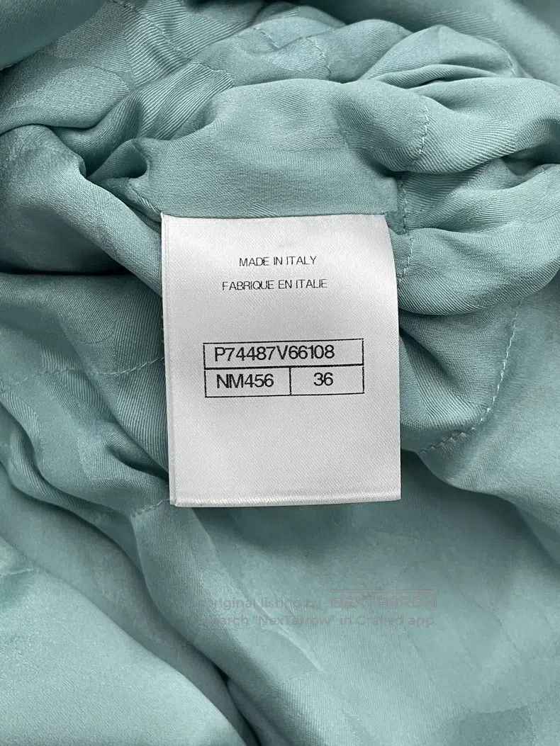 Chanel Chanel Lake green silk hooded jacket Size XS / US 0-2 / IT 36-38 - 7 Thumbnail