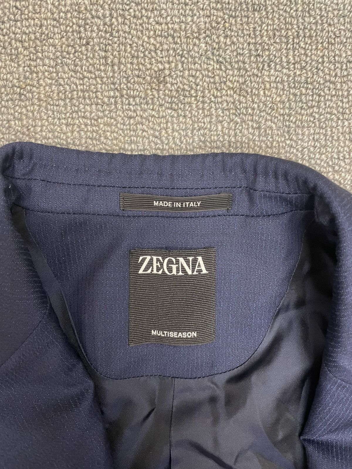 Z Zegna Zegna Multi-Season Suit Jacket Size 48R - 3 Thumbnail