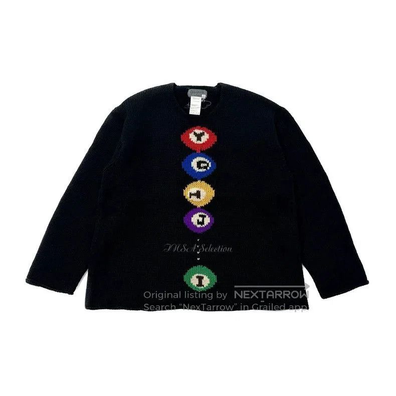 Yohji Yamamoto Yohji Yamamoto AW97 Billiard Sweater. Size US M / EU 48-50 / 2 - 1 Thumbnail