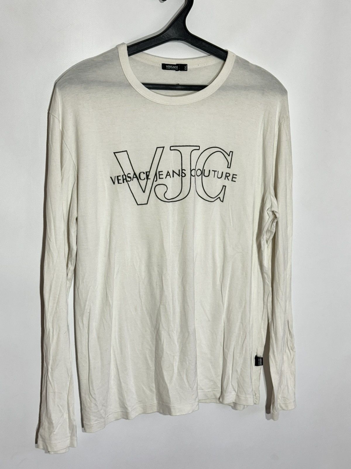 Versace Jeans Couture Vintage Versace Jeans Couture "VJC" Long Sleeve Size US XL / EU 56 / 4 - 1 Thumbnail