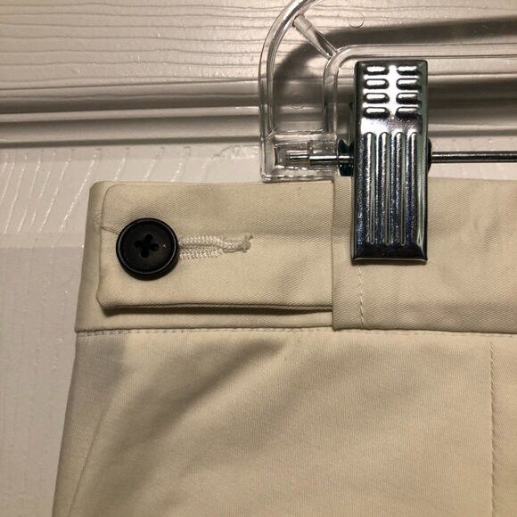 Theory THEORY MEN'S NEW BEIGE 95%COTTON CASUAL PANTS SIZE: 32/28 Size US 32 / EU 48 - 6 Thumbnail