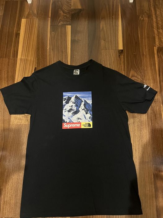 North face best sale supreme mountain tee