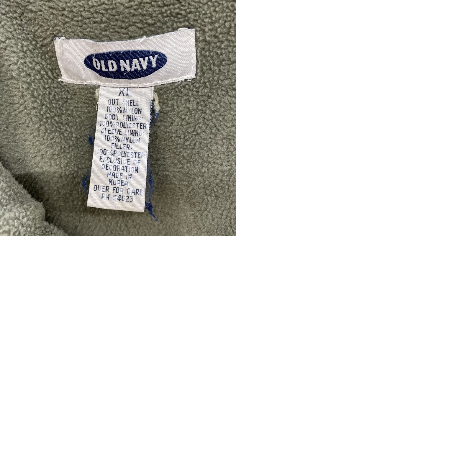 Vintage VINTAGE Old Navy Rain Jacket Coat XL Mens Yellow Nylon Fleece Lined Sporty Size US XL / EU 56 / 4 - 9 Thumbnail