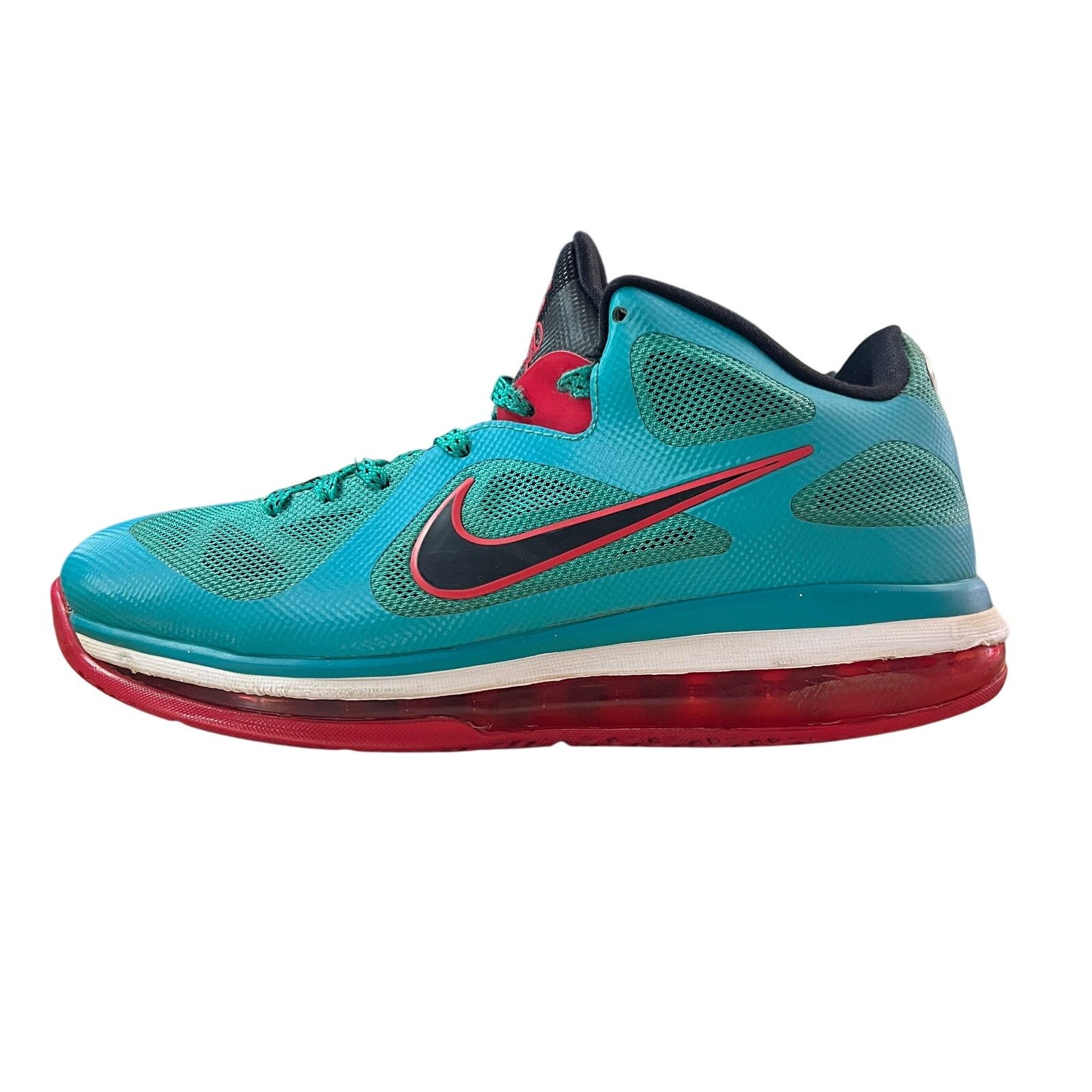 Nike Nike LeBron 9 Low Liverpool Teal Red Black Size 8 Size US 8 / EU 41 - 1 Thumbnail