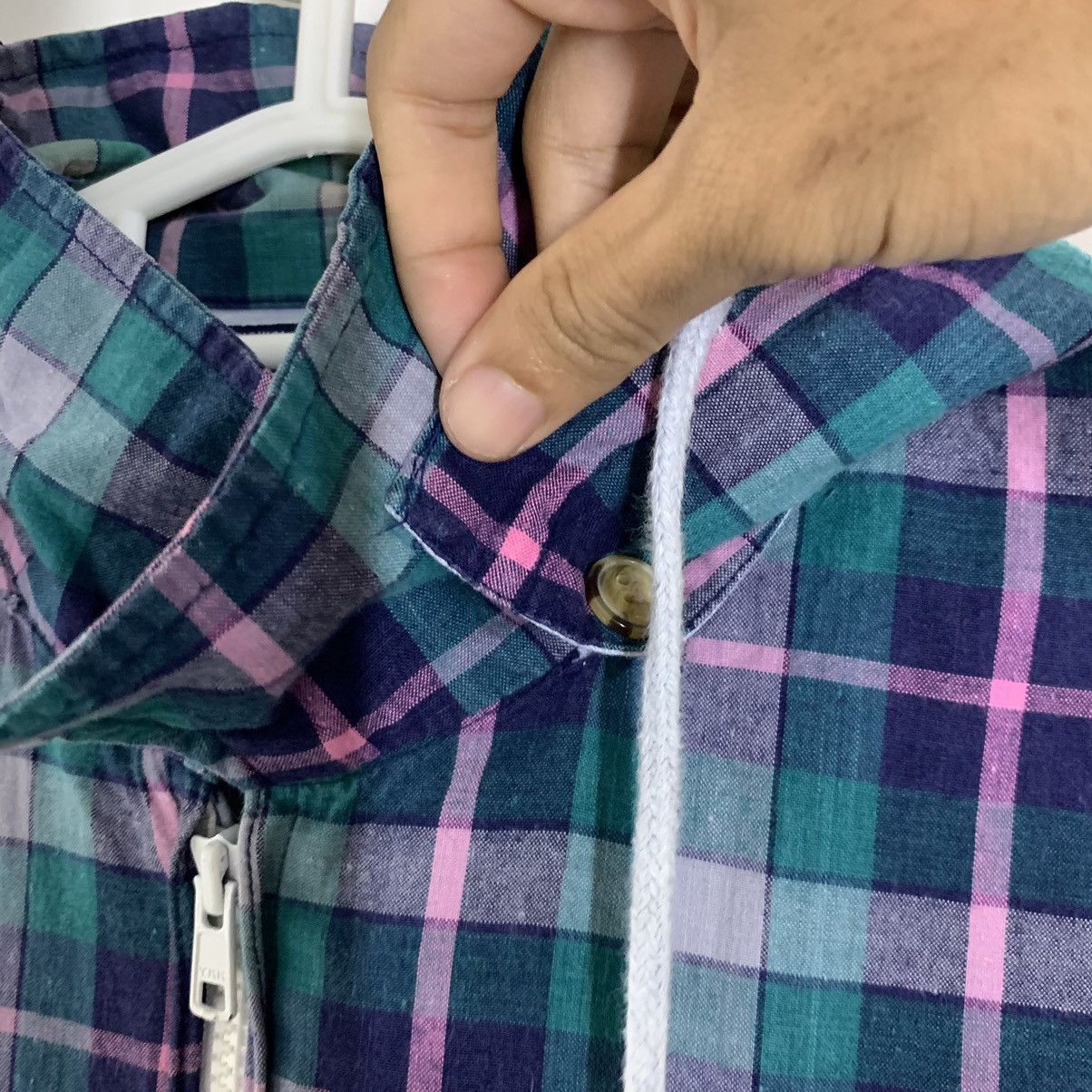 Japanese Brand × Vintage Vintage Alliance Checkered Hoodie Jacket Size US M / EU 48-50 / 2 - 11 Thumbnail