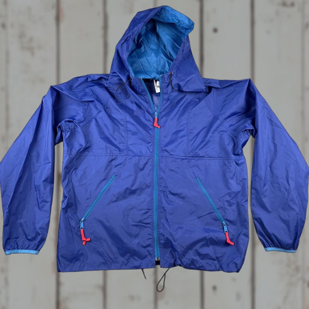 Sierra Designs VINTAGE Sierra Designs XL Blue Full Zip Hooded Windbreaker Jacket Packable Layer Mens Windbreaker 90s Outdoor Outdoor Windbreaker Size US XL / EU 56 / 4 - 1 Thumbnail