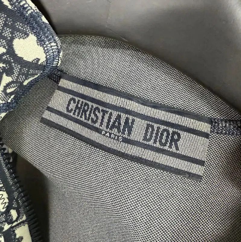 Dior Dior Deep Gray Cotton Dress for Women . Size XXS / US 00 / IT 34 - 4 Thumbnail
