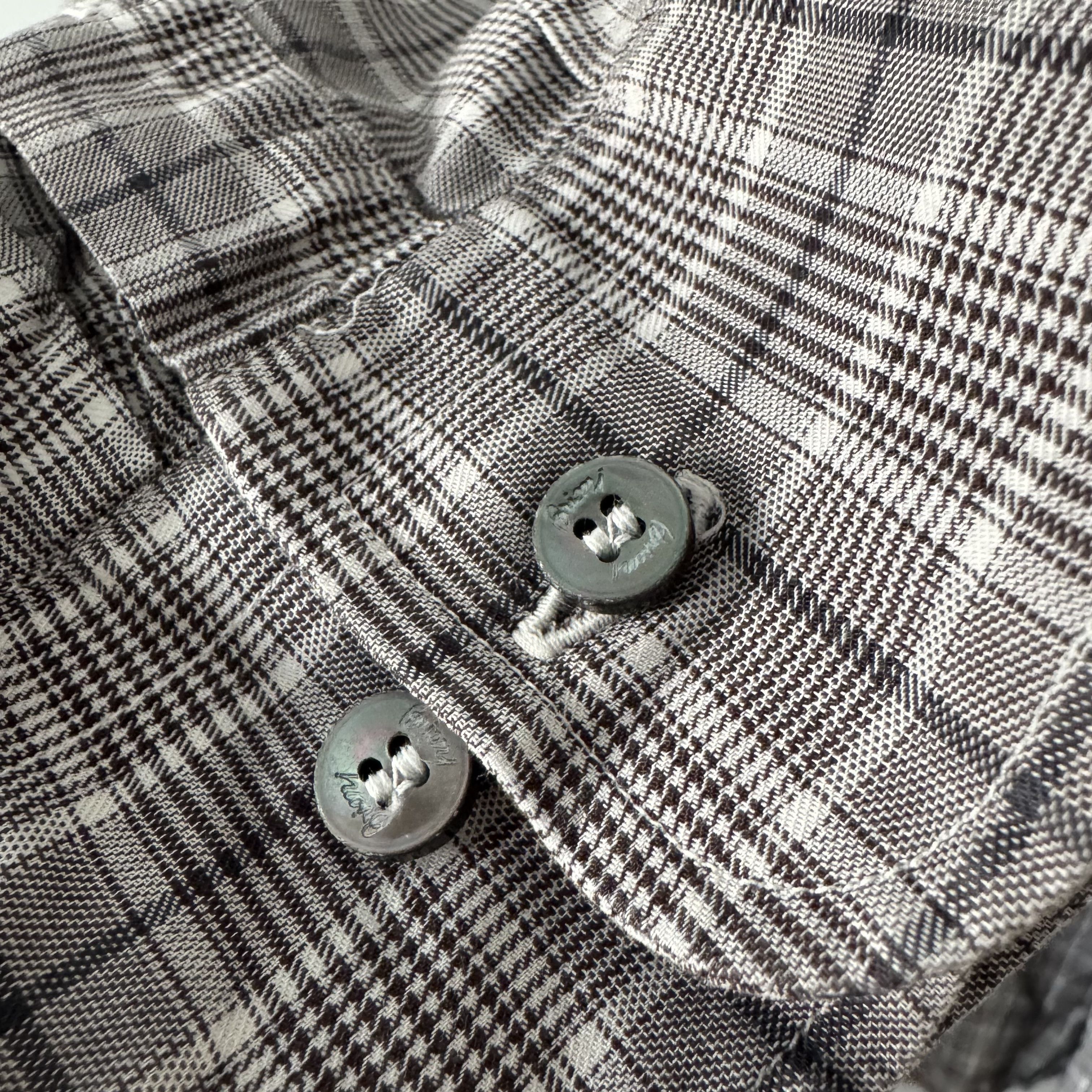 Brioni Men's Brioni Check Casual Button Shirt Size XL Size US XL / EU 56 / 4 - 10 Thumbnail