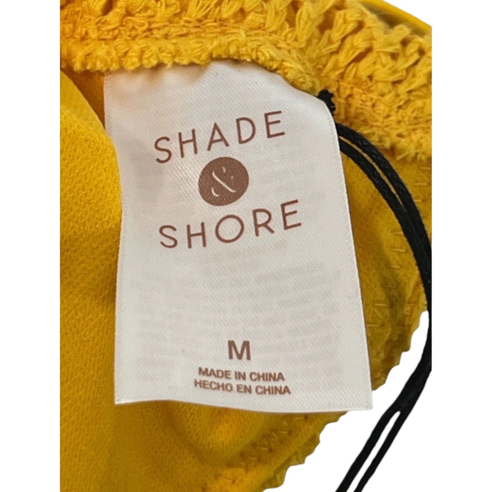 Other Shade & Shore - Women's Crochet Halter Triangle Bikini Top - Size ONE SIZE - 6 Thumbnail
