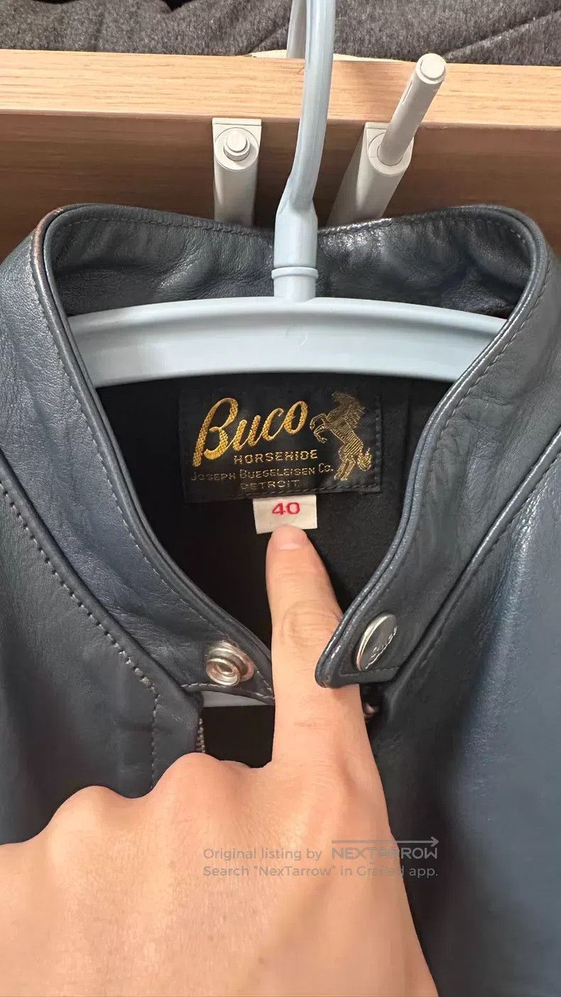 Buco Buco Leather jacket J100 Size US XXS / EU 40 - 5 Thumbnail