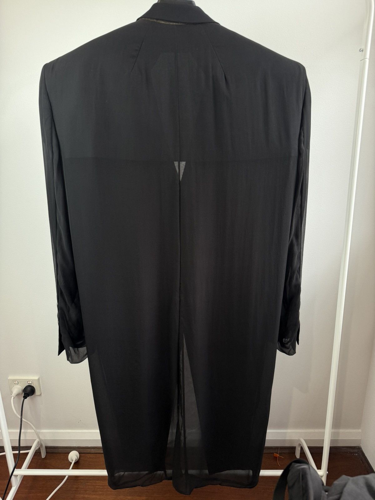 Rick Owens Rick Owens Black Fogtalin Coat Size US S / EU 44-46 / 1 - 9 Thumbnail