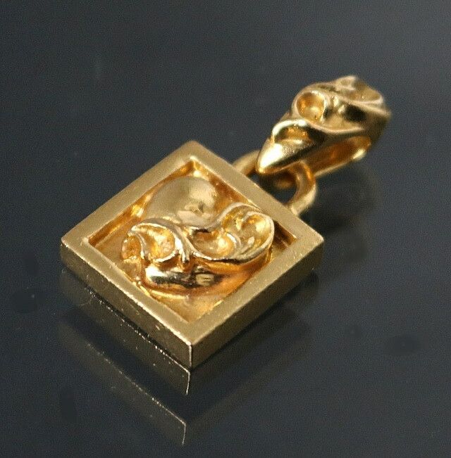 Chrome Hearts Chrome Hearts 22k Framed Heart Pendant Size ONE SIZE - 1 Thumbnail