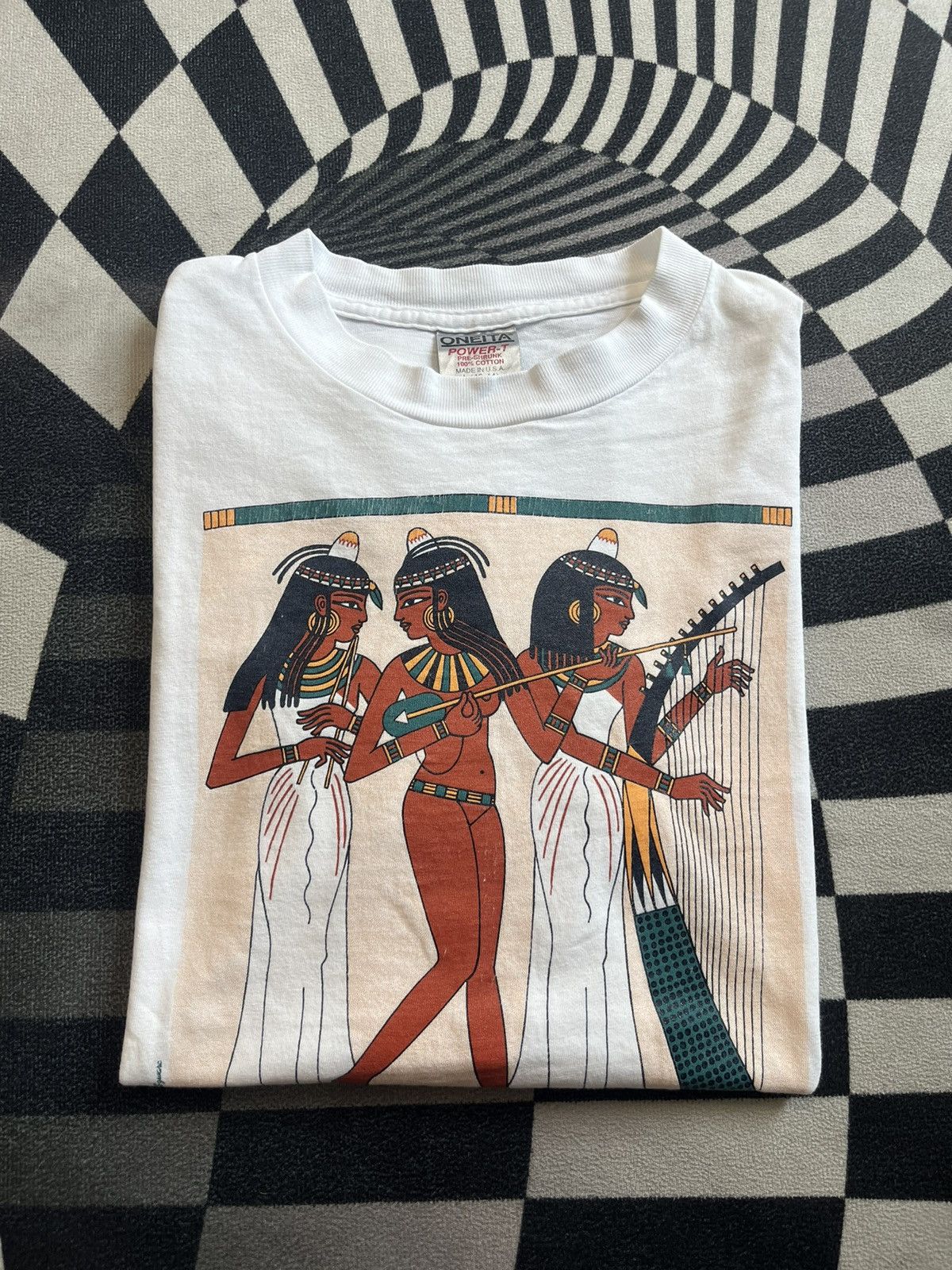 Arts & Science Vintage ART Egyptian Museum at Rosicrucian Park 1988’s shirt Size US L / EU 52-54 / 3 - 1 Thumbnail