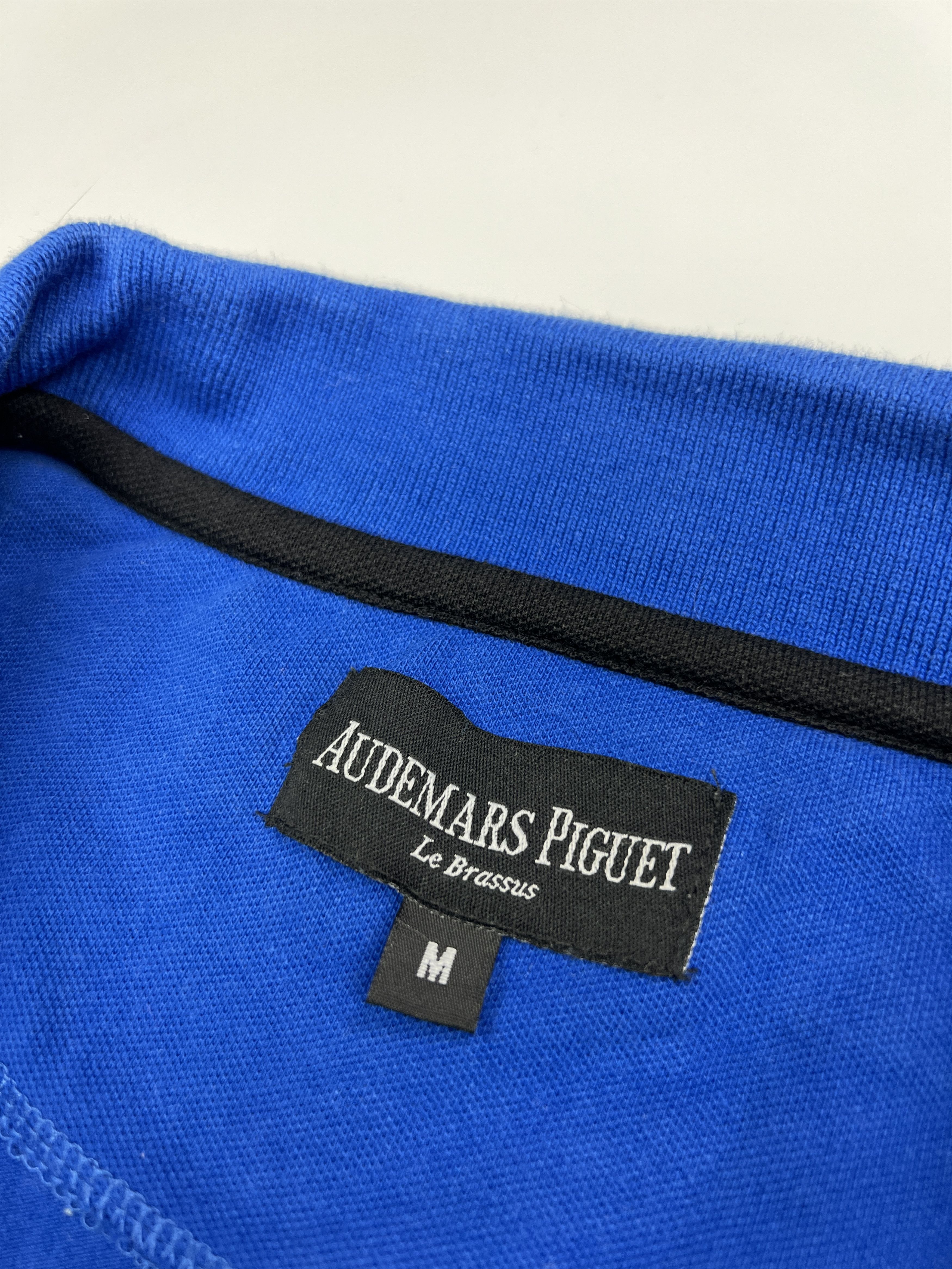 Audemars Piguet × Vintage Vintage Audemars Piguet Le Brassus Polo Logo Blue Size M / US 6-8 / IT 42-44 - 4 Thumbnail