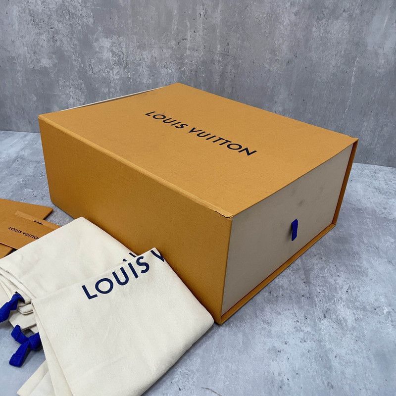Louis Vuitton Louis Vuitton Black Low-Top Trainer Sneakers -2508 Size US 10.5 / EU 43-44 - 5 Thumbnail