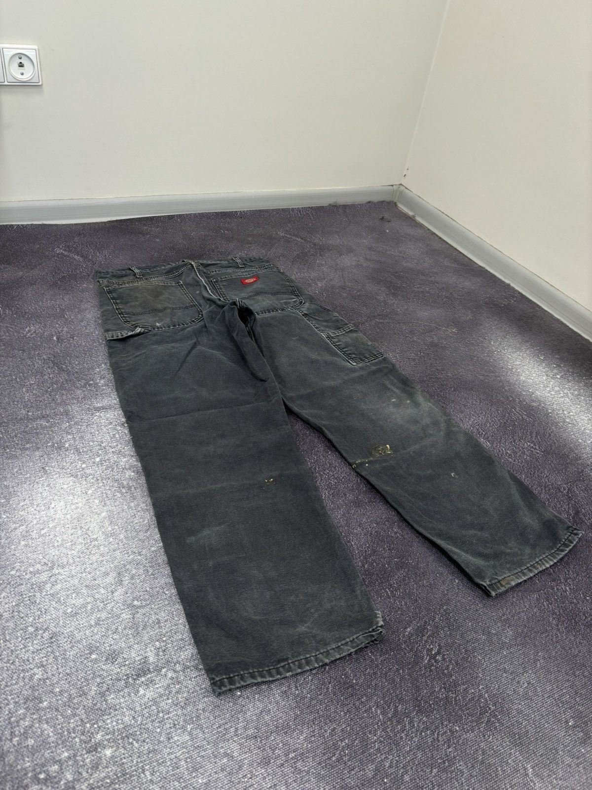 Dickies × Vintage Vintage Dickies Y2K Faded Black USA Hype Pants Jeans Size US 32 / EU 48 - 3 Thumbnail