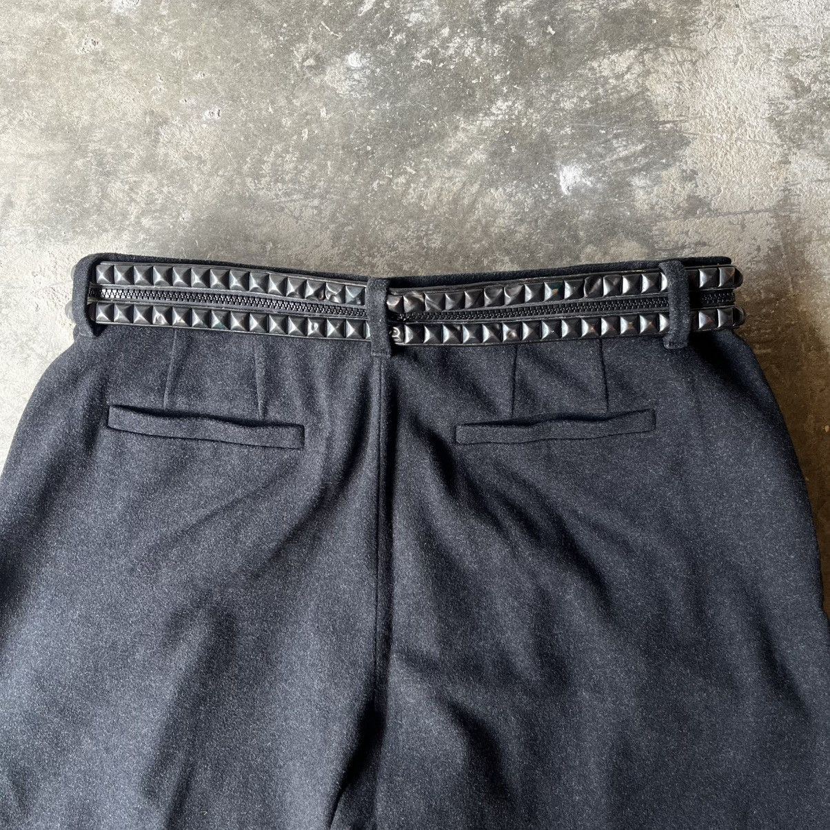 If Six Was Nine FUGA FULL ZIPPER STUDED BELT Size 32 - 4 Thumbnail