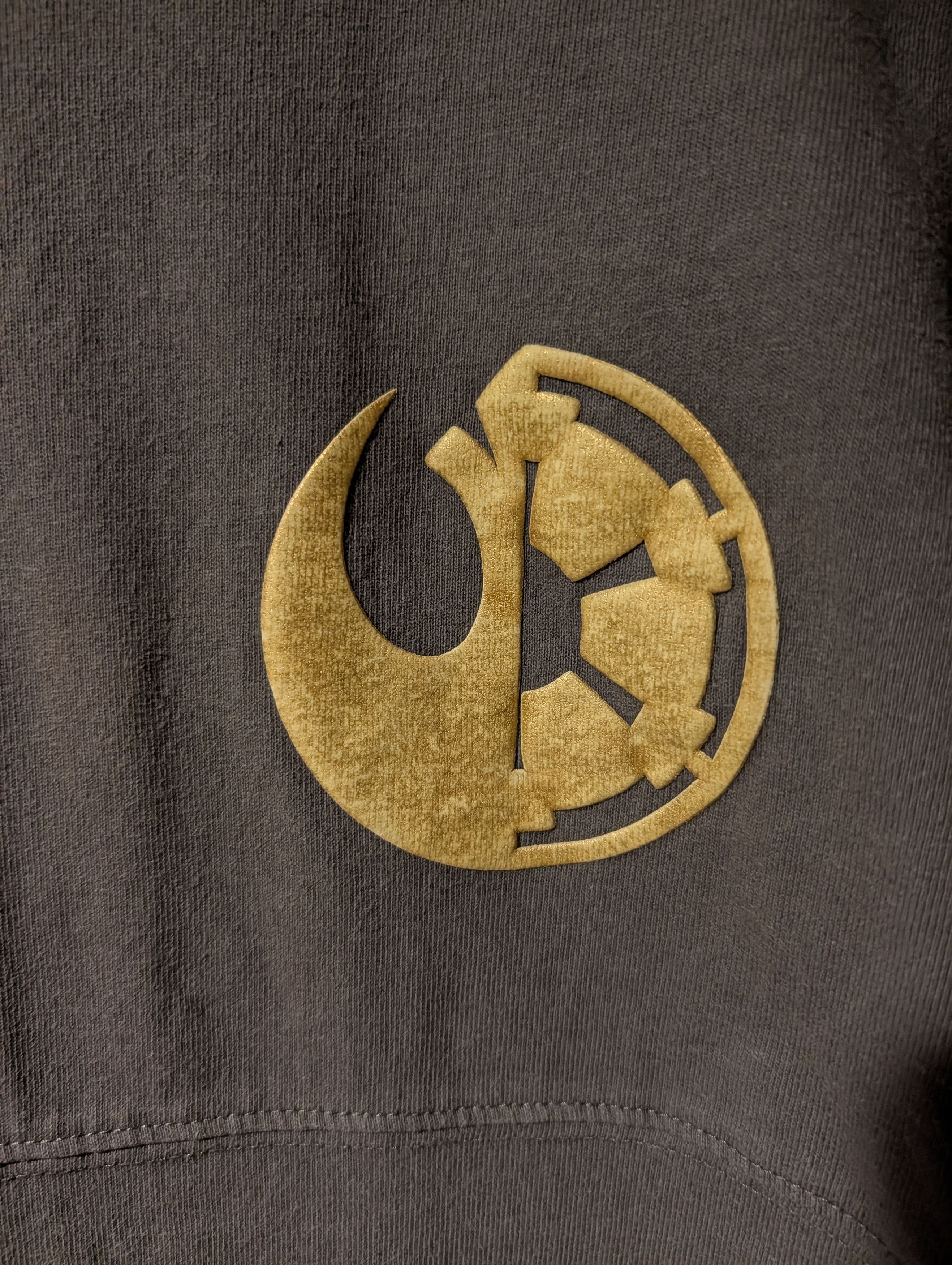 Disney Disney Parks Star Wars Spirit Jersey grey Rebel Alliance XS Size US XS / EU 42 / 0 - 7 Thumbnail