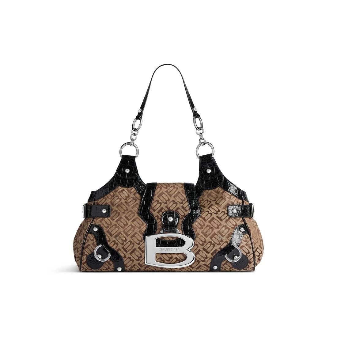 Balenciaga o1tr1nto1025 Size: OS / Essex Medium Bowling Bag Size ONE SIZE - 1 Thumbnail
