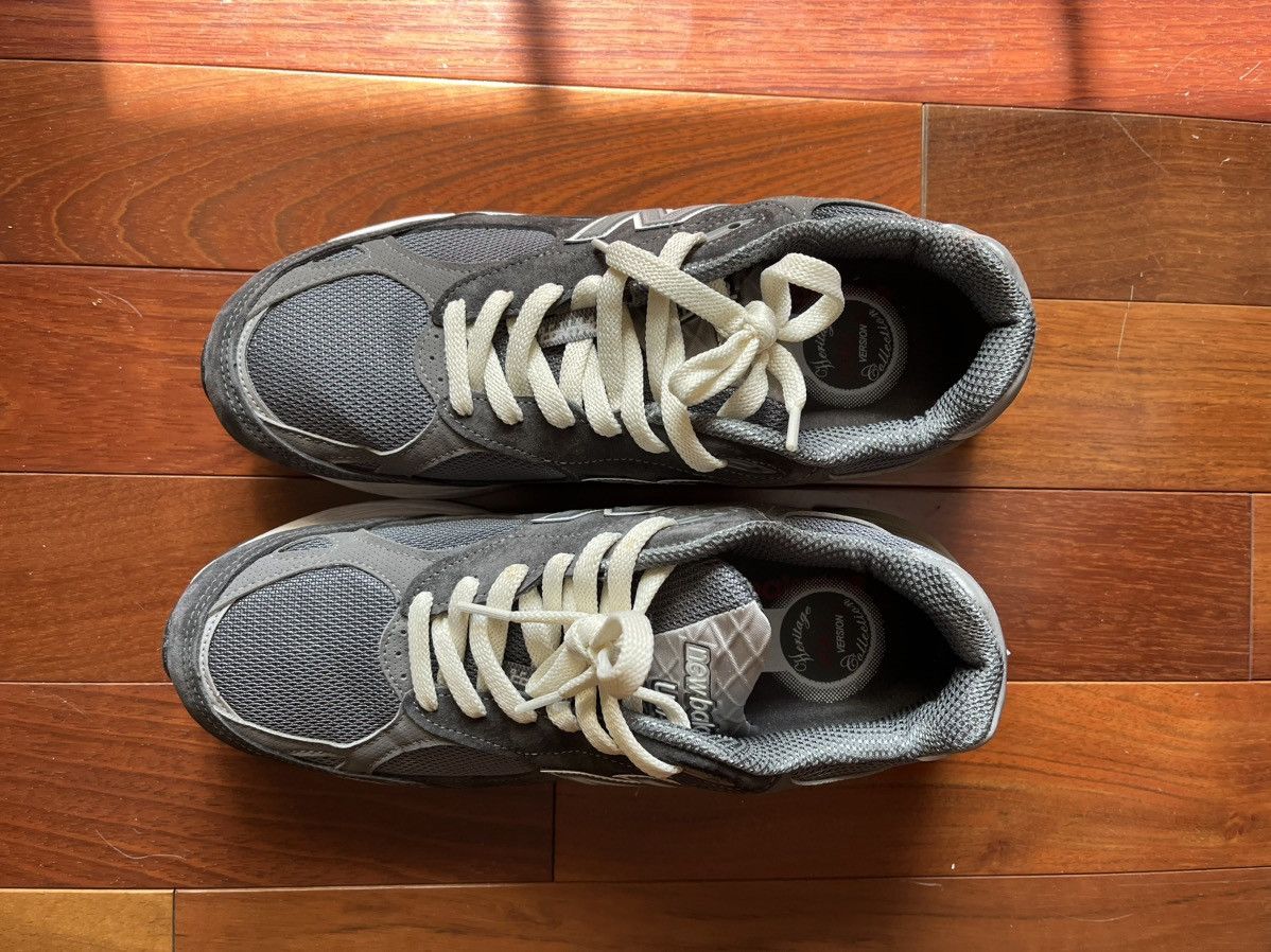 Kith × New Balance × Ronnie Fieg New Balance 990 v3 kith tornado grey Size US 10 / EU 43 - 7 Thumbnail