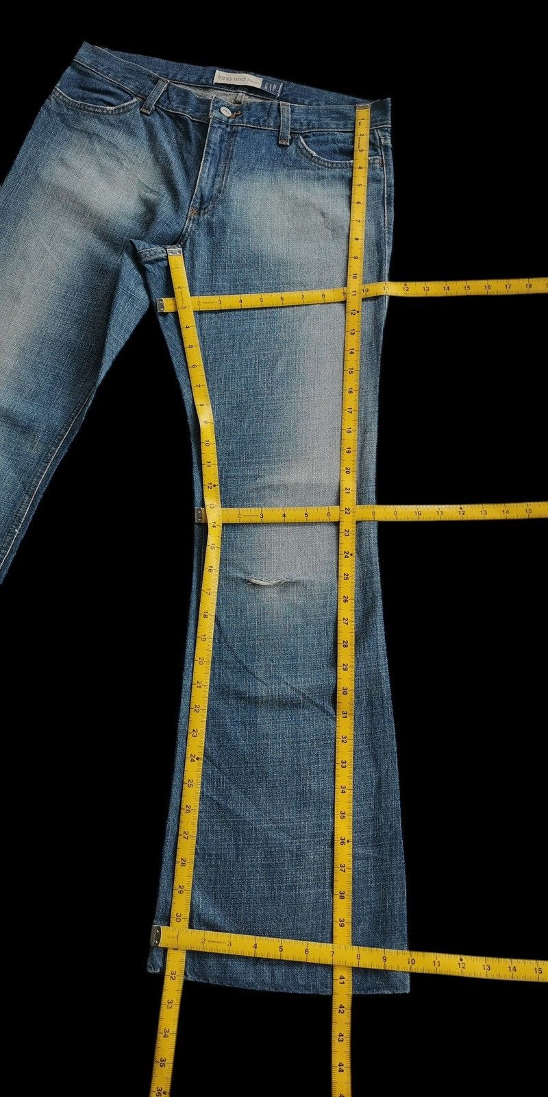Gap × Yeezy Flare Jeans Vintage Gap Bootcut Jeans Style LGB Size US 33 - 11 Thumbnail