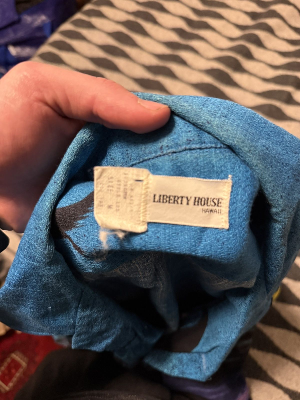 Vintage Liberty house Hawaiian camp collar button up Size US M / EU 48-50 / 2 - 3 Thumbnail