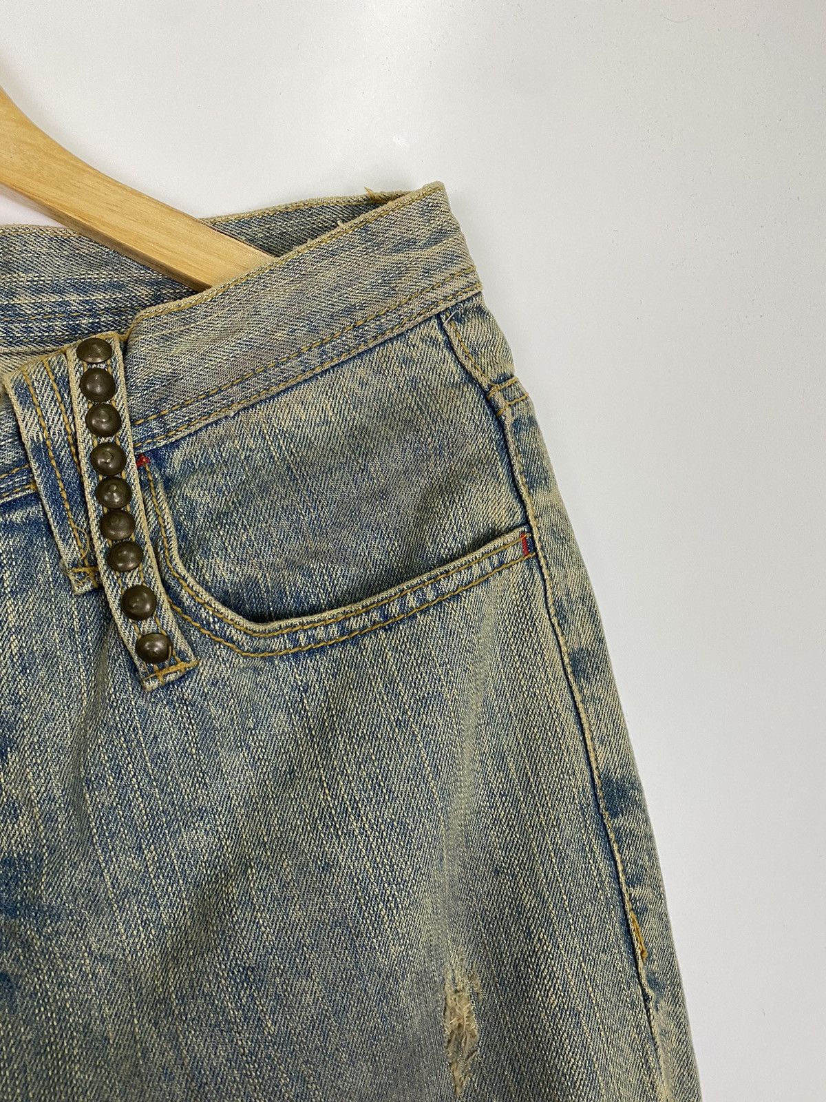 Vintage Vintage Distressed Denim Size US 32 / EU 48 - 8 Thumbnail