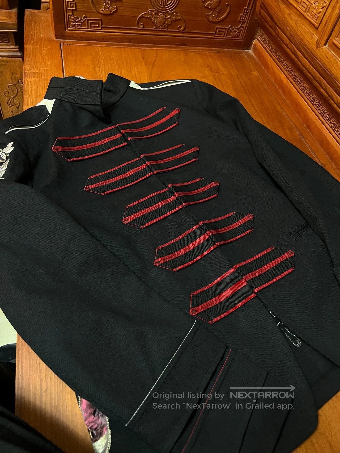 Valentino Valentino Men's Embroidered Jacket. Size US M / EU 48-50 / 2 - 6 Thumbnail