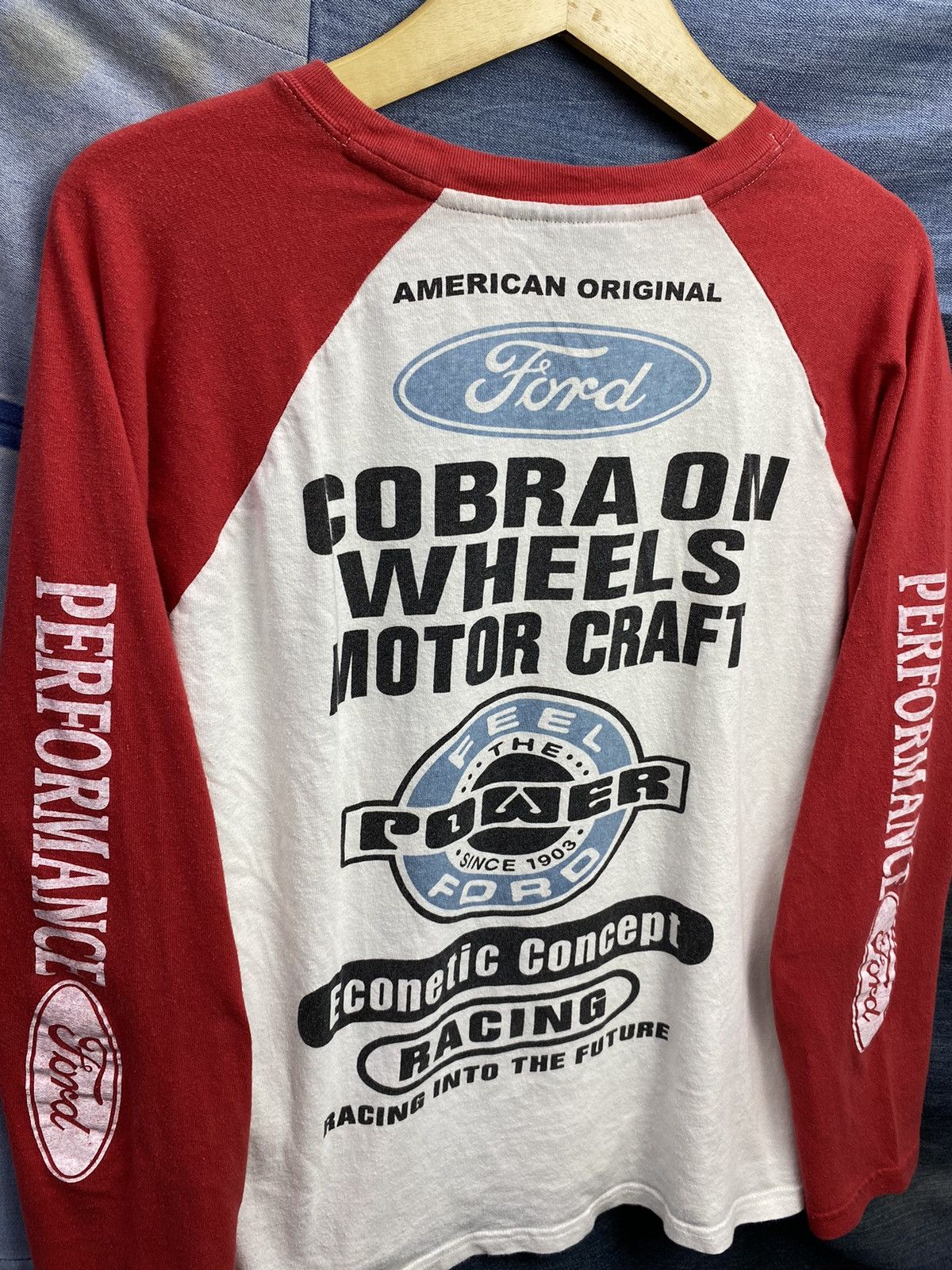 Japanese Brand vintage racing ford longsleeve Size US L / EU 52-54 / 3 - 8 Thumbnail