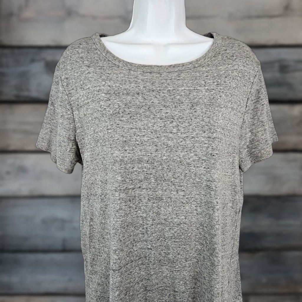 Vintage Duluth Womens T-Shirt Short Sleeve Gray Cotton Medium Longtail Shirt Regular Size M Womens Size M / US 6-8 / IT 42-44 - 1 Thumbnail