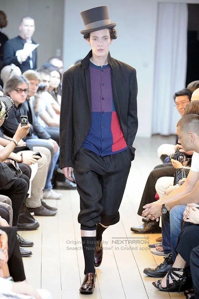Yohji Yamamoto Yohji Yamamoto 11SS Block Color Cardigan. Size US L / EU 52-54 / 3 - 3 Thumbnail