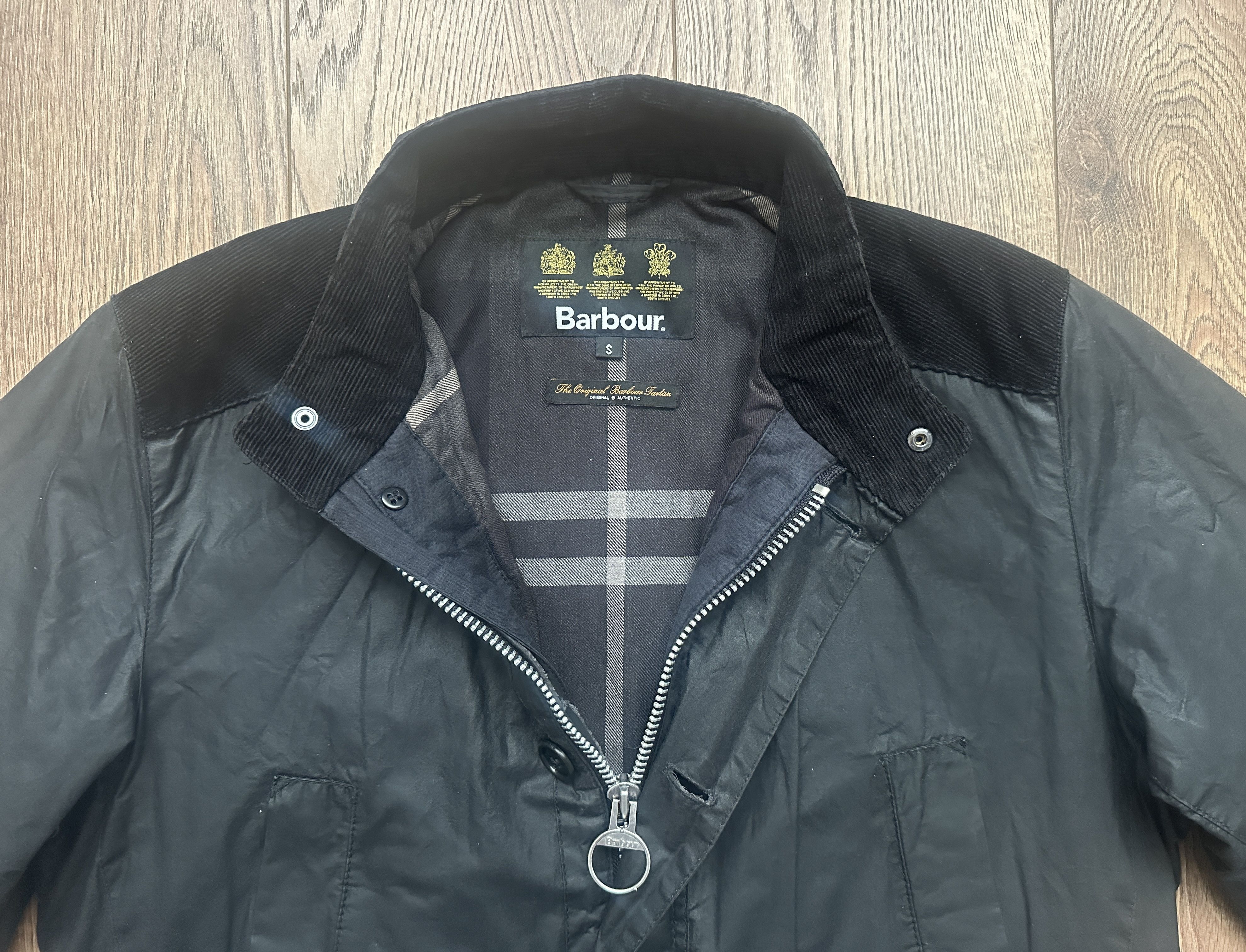 Barbour Barbour Crieff Wax Hooded Jacket Size S Black Made A Rewax Size US S / EU 44-46 / 1 - 5 Thumbnail