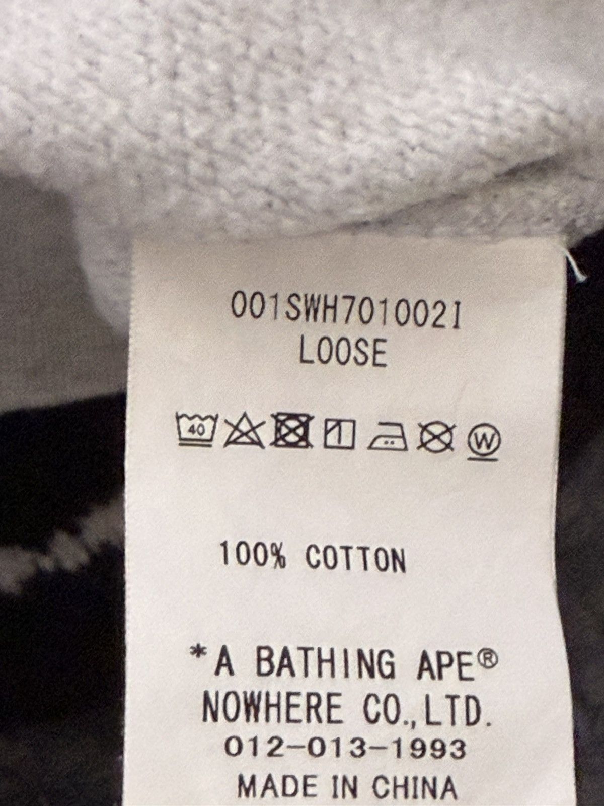 Bape Bape College By Bathing Ape Crewneck Loose Fit. Size Large Size US L / EU 52-54 / 3 - 6 Thumbnail