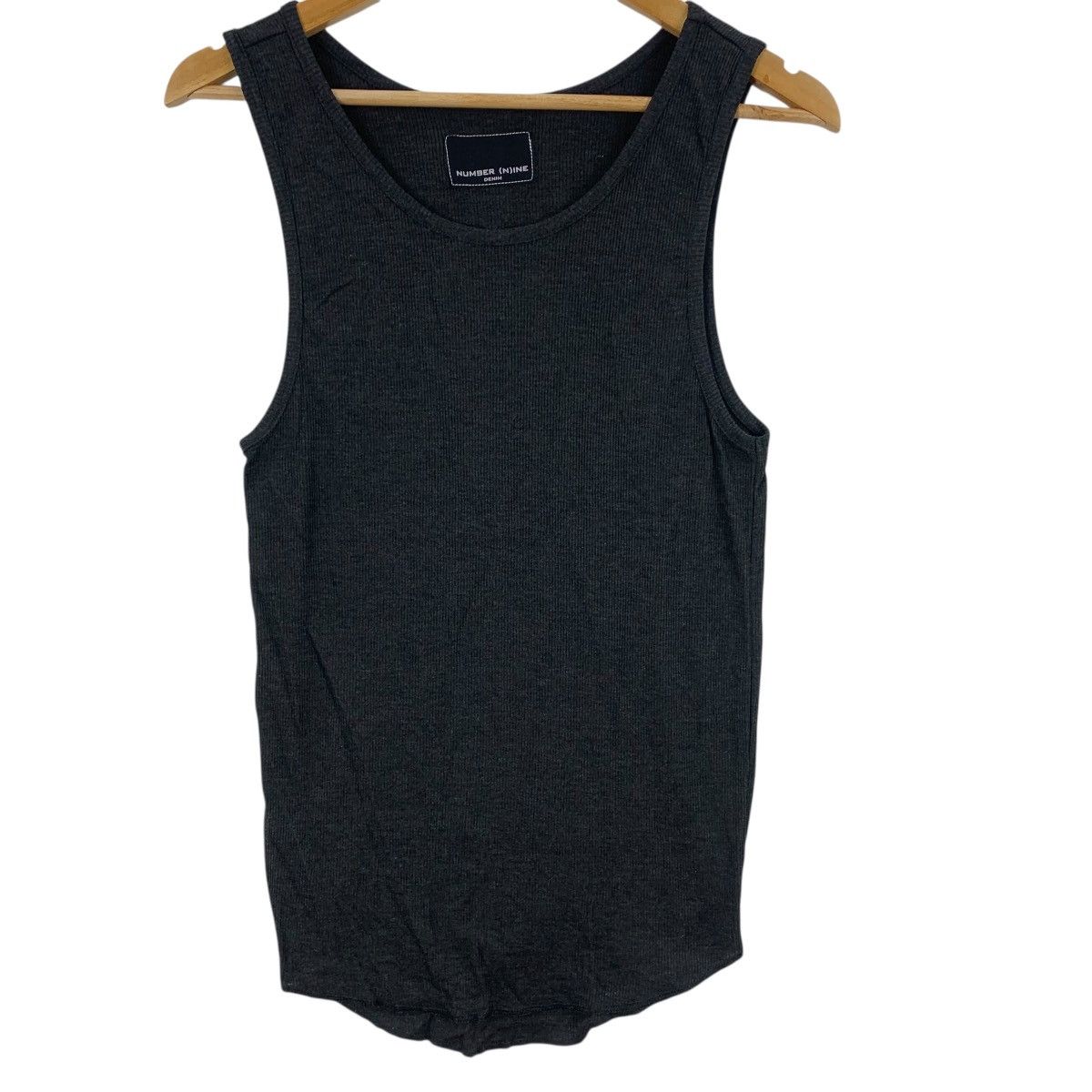 Numbers NUMBER (N)INE DENIM Takahiro Miyashita Tank Top Tee Shirt Size L / US 10 / IT 46 - 5 Thumbnail
