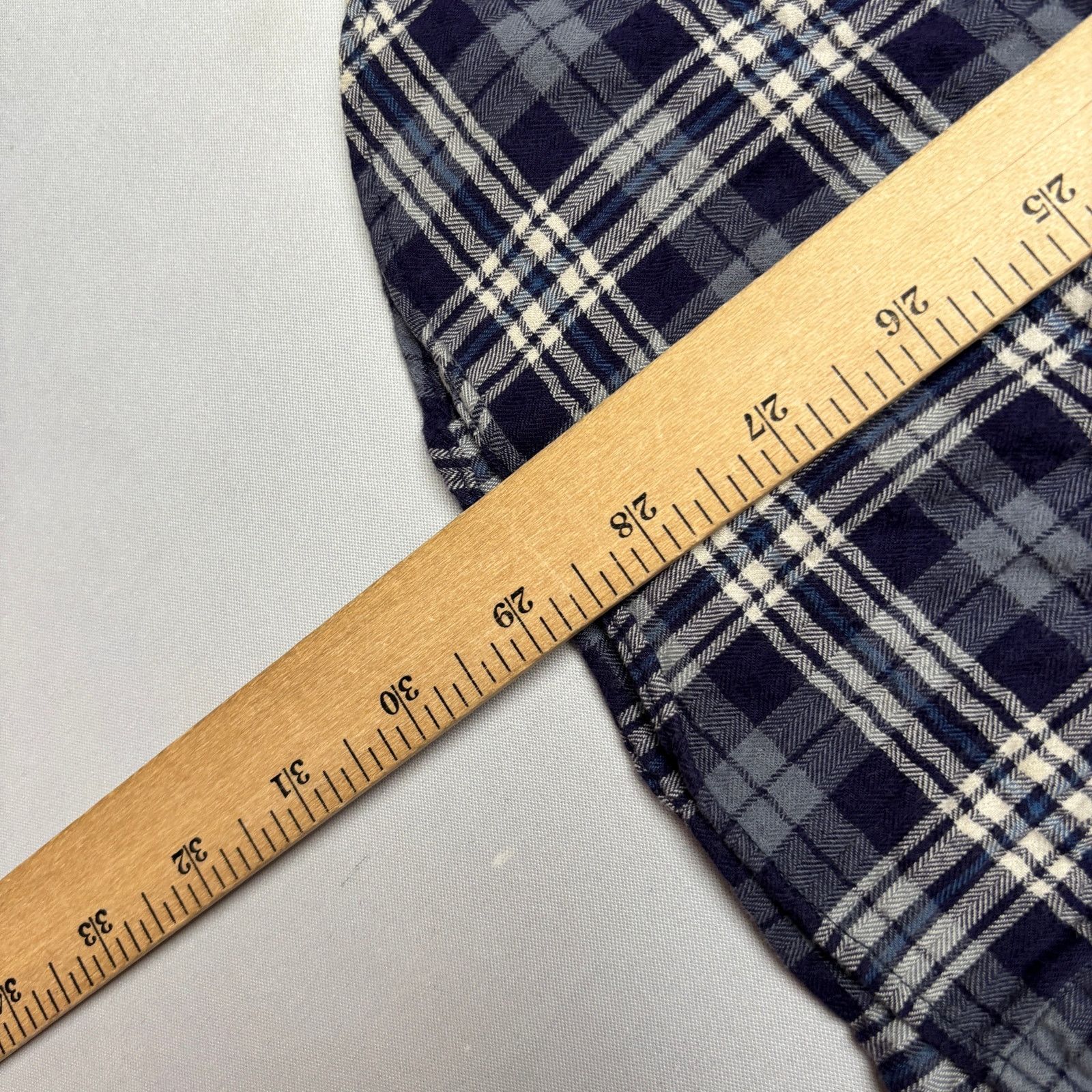 Burberry Burberry Brit Men's Plaid Flannel Shirt Button Up Cotton L Size US L / EU 52-54 / 3 - 7 Thumbnail