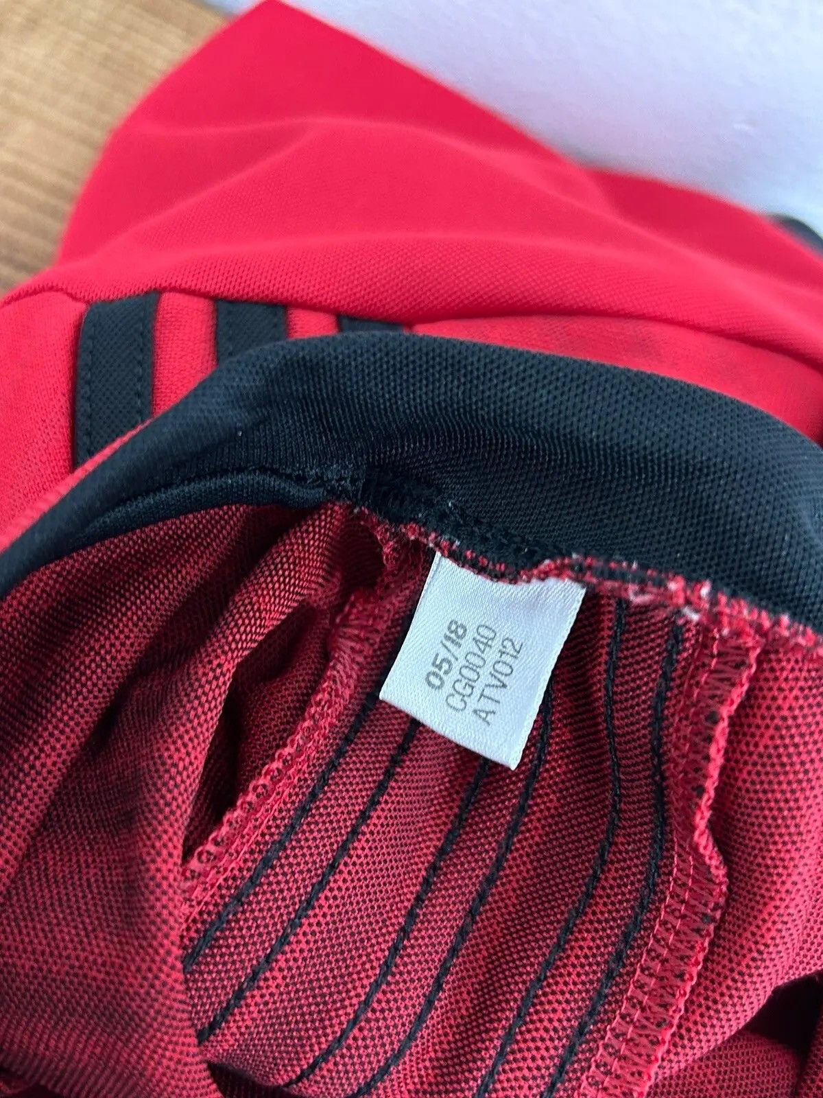 Adidas Adidas x Manchester United 2018/19 Home Kit Soccer Jersey Size US S / EU 44-46 / 1 - 8 Thumbnail