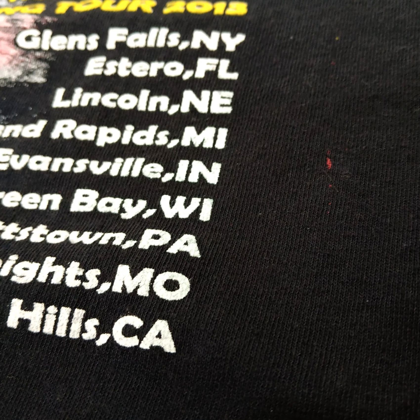 Vintage VINTAGE REO Speedwagon Styx Ted Nugent Tour Shirt 2XL Black Cotton Crew Neck Short Sleeve Men Band Rock n Roll Midwest 2010s Size US XXL / EU 58 / 5 - 6 Thumbnail