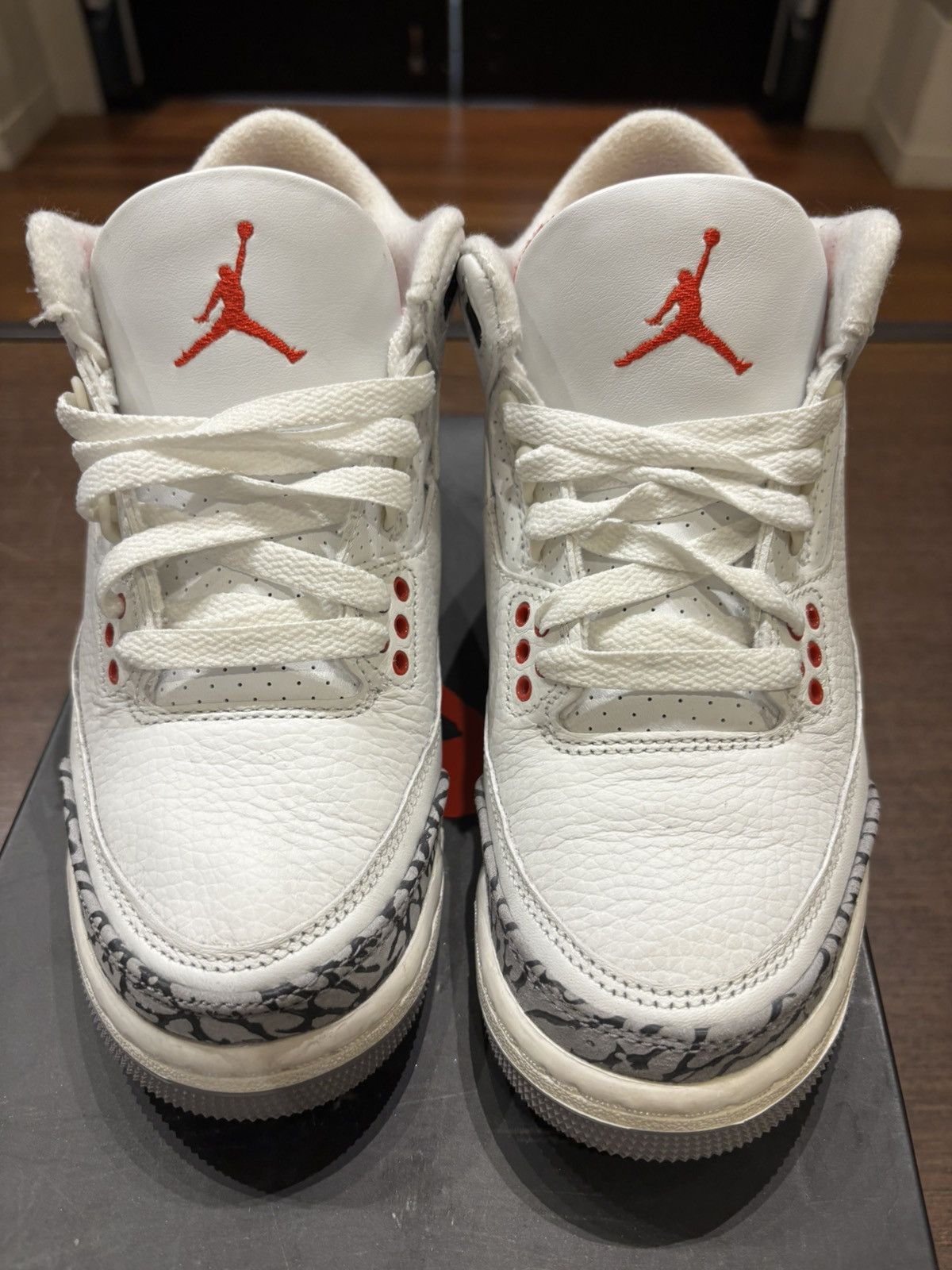 Jordan Brand Jordan 3 ‘White Cement’ Size US 5 / EU 37 - 4 Thumbnail