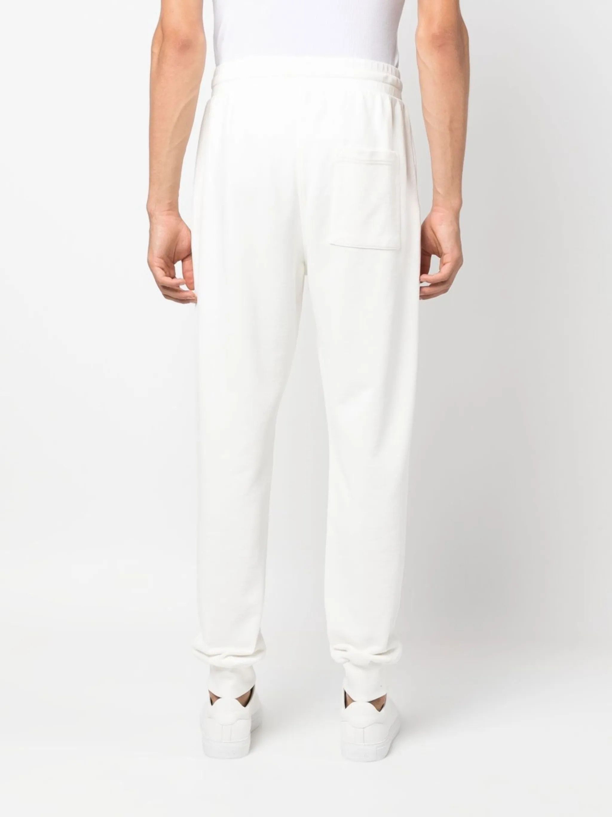Casablanca White Caza Embroidered Logo Sweatpants Size 30" / US 8 / IT 44 - 6 Thumbnail