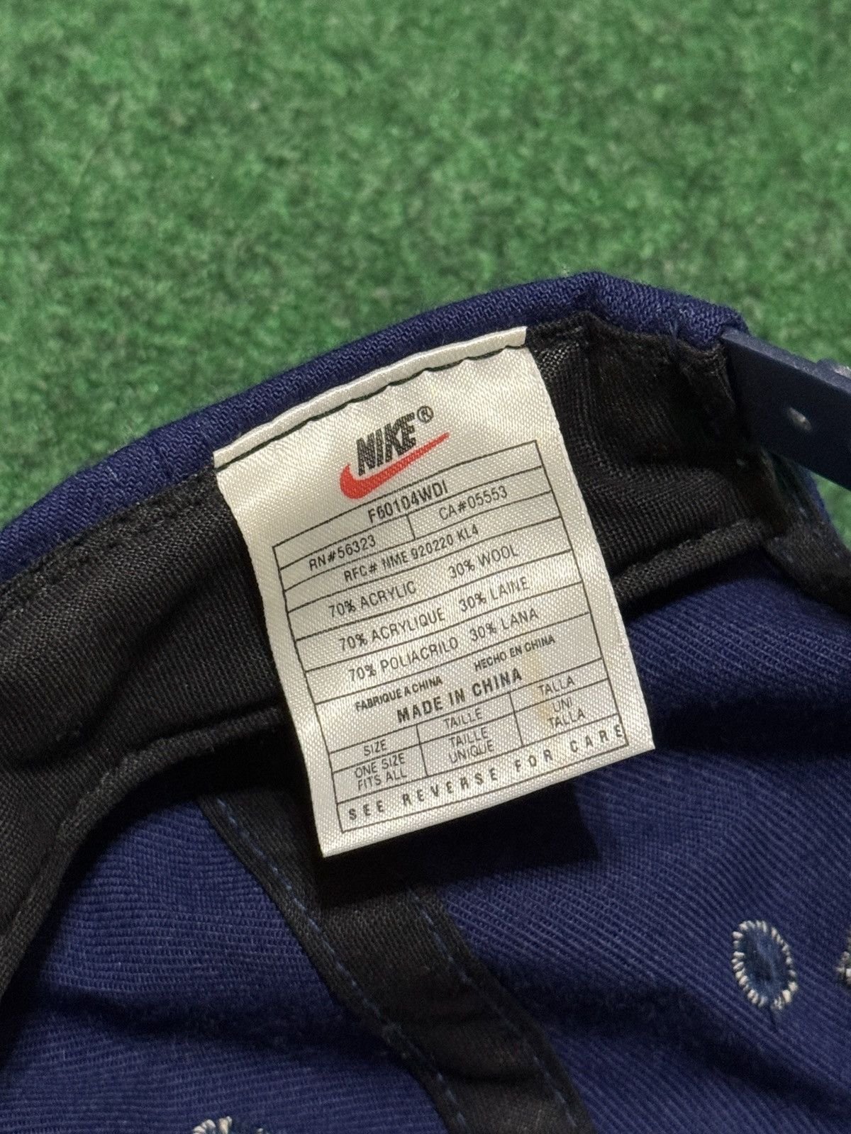 Nike Vintage 90s Penn State Nike Retro Snapback Blue Cap Hat Size ONE SIZE - 7 Thumbnail