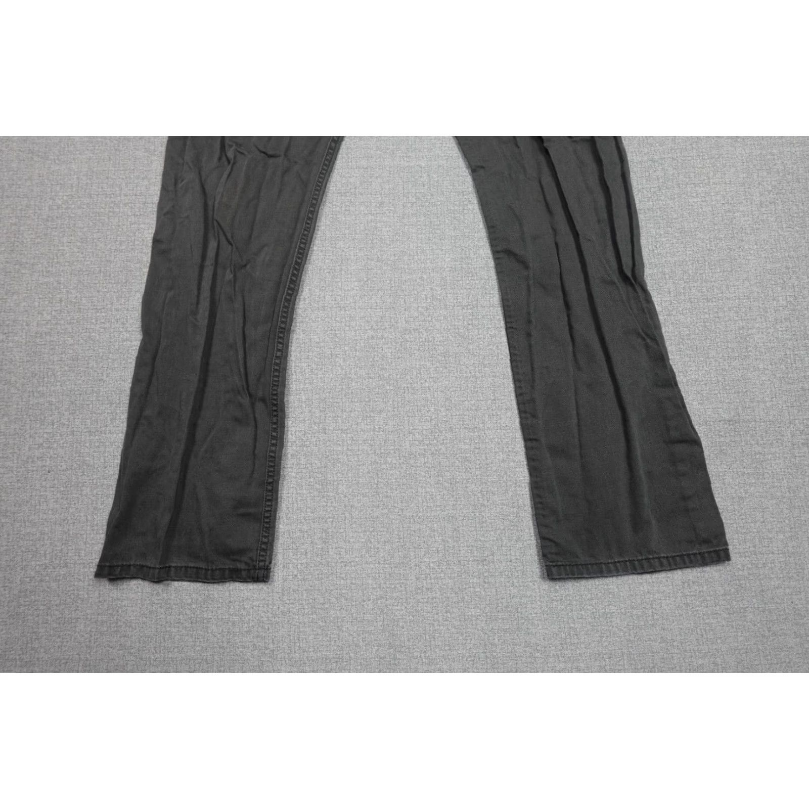 Levi's Levi's 505 Jeans Mens 36x34 Black Regular Fit Western Cowboy Rancher Dark Wash Size US 36 / EU 52 - 6 Thumbnail