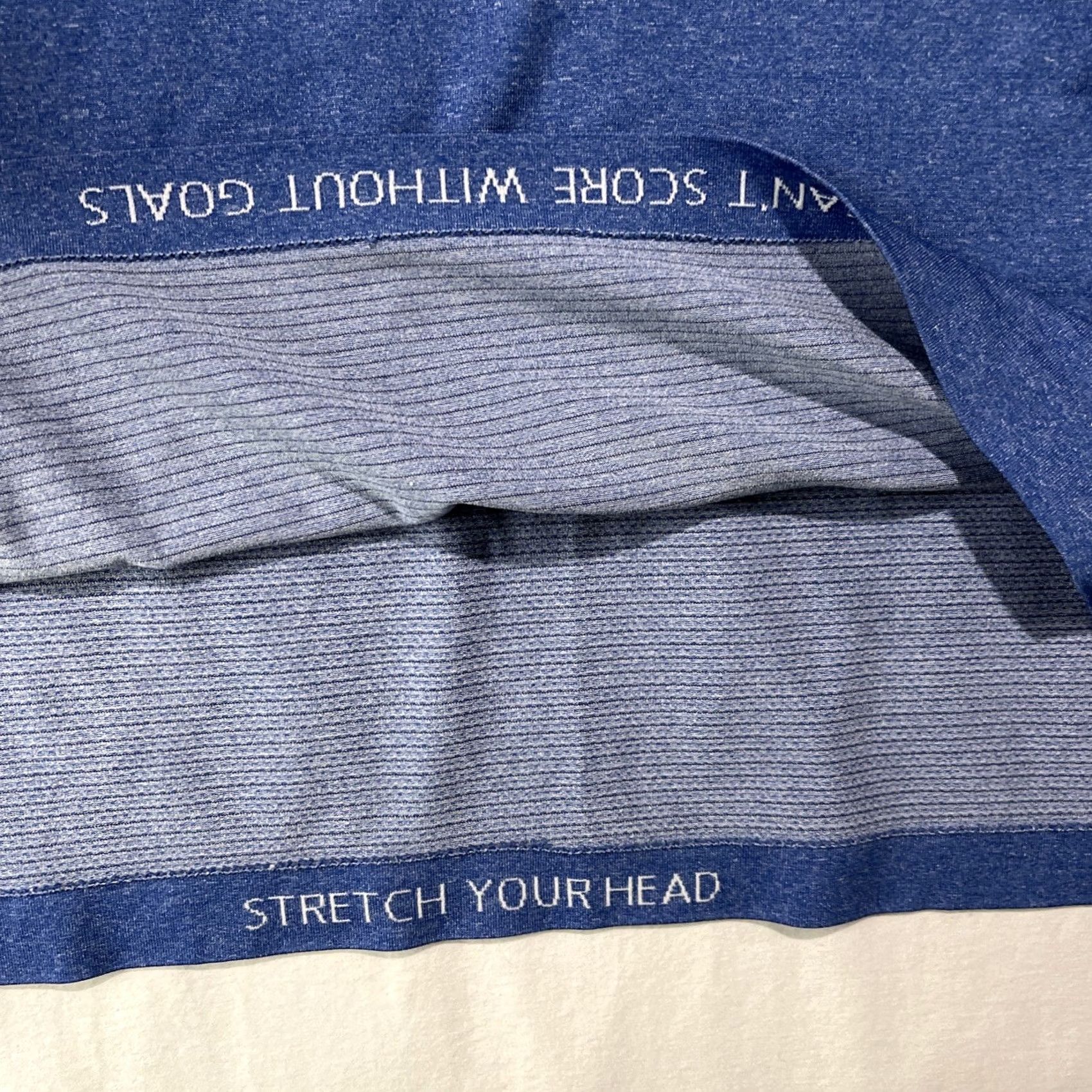 Lululemon Lululemon Shirt Mens Large Stretch Your Head Long Sleeve Blue Adult Gym Size US L / EU 52-54 / 3 - 6 Thumbnail
